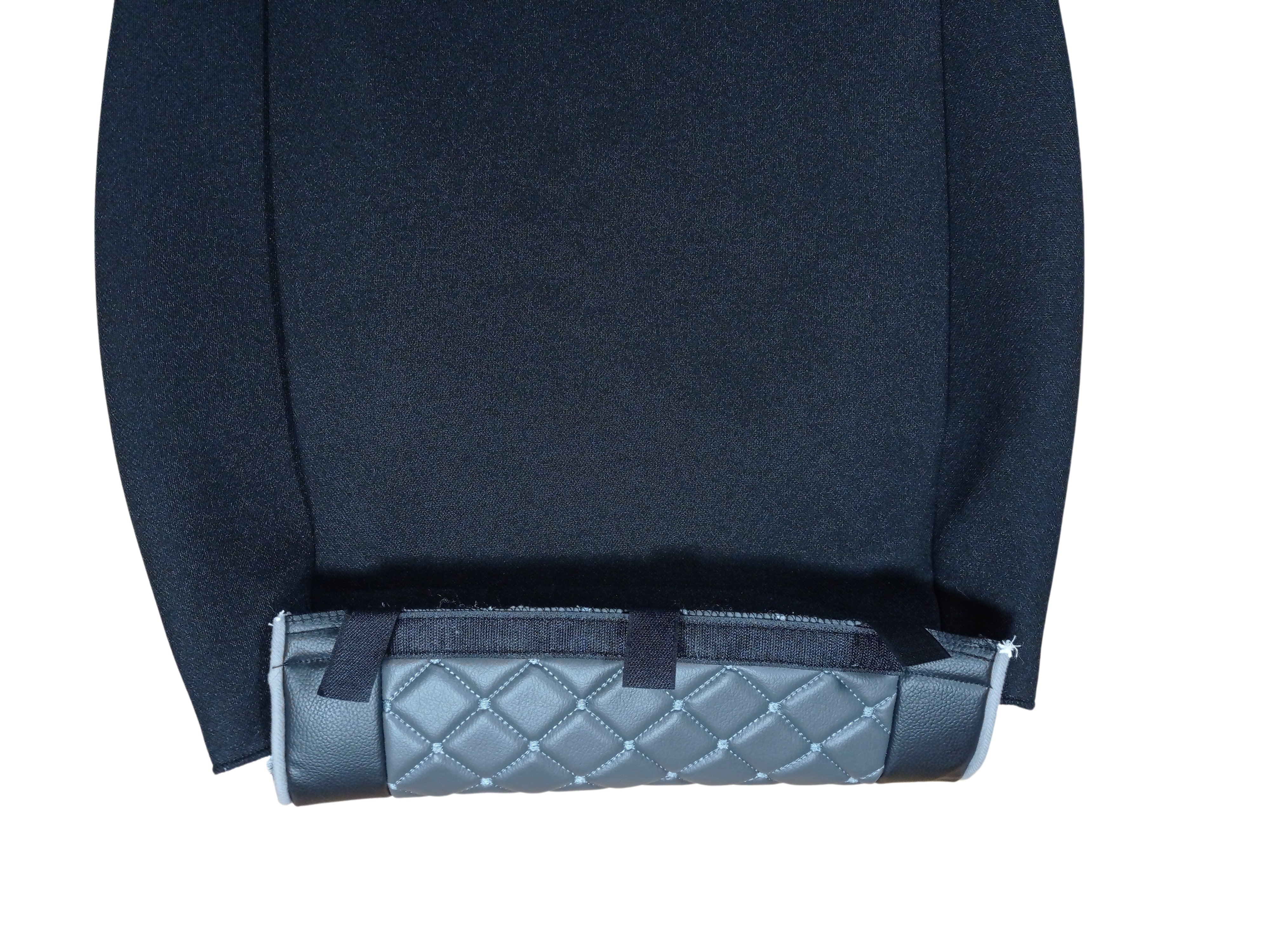 Seat covers for Volvo FH EURO 5 2006-2015 Truck Black Grey Leather LHD RHD