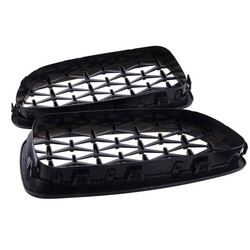 Grill til BMW F10 F11 F18 M5 diamond Style Svart