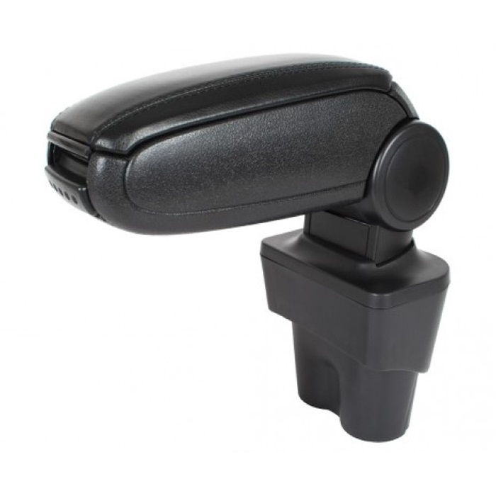 VW Caddy 2003-2018 Reposabrazos Central Apoyabrazos para Coches Cuiero Negro