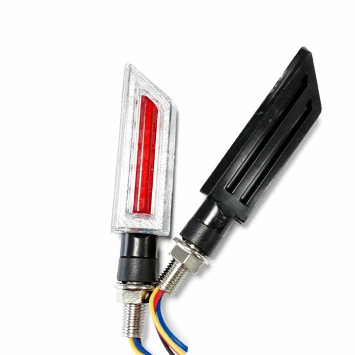LED Motorcycle Motorbike ATV Lights Indicator 12v Red White