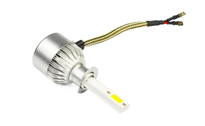 LED H1 faruri Lampa Becuri fata auto, lumini vehicul 60w 13000lm