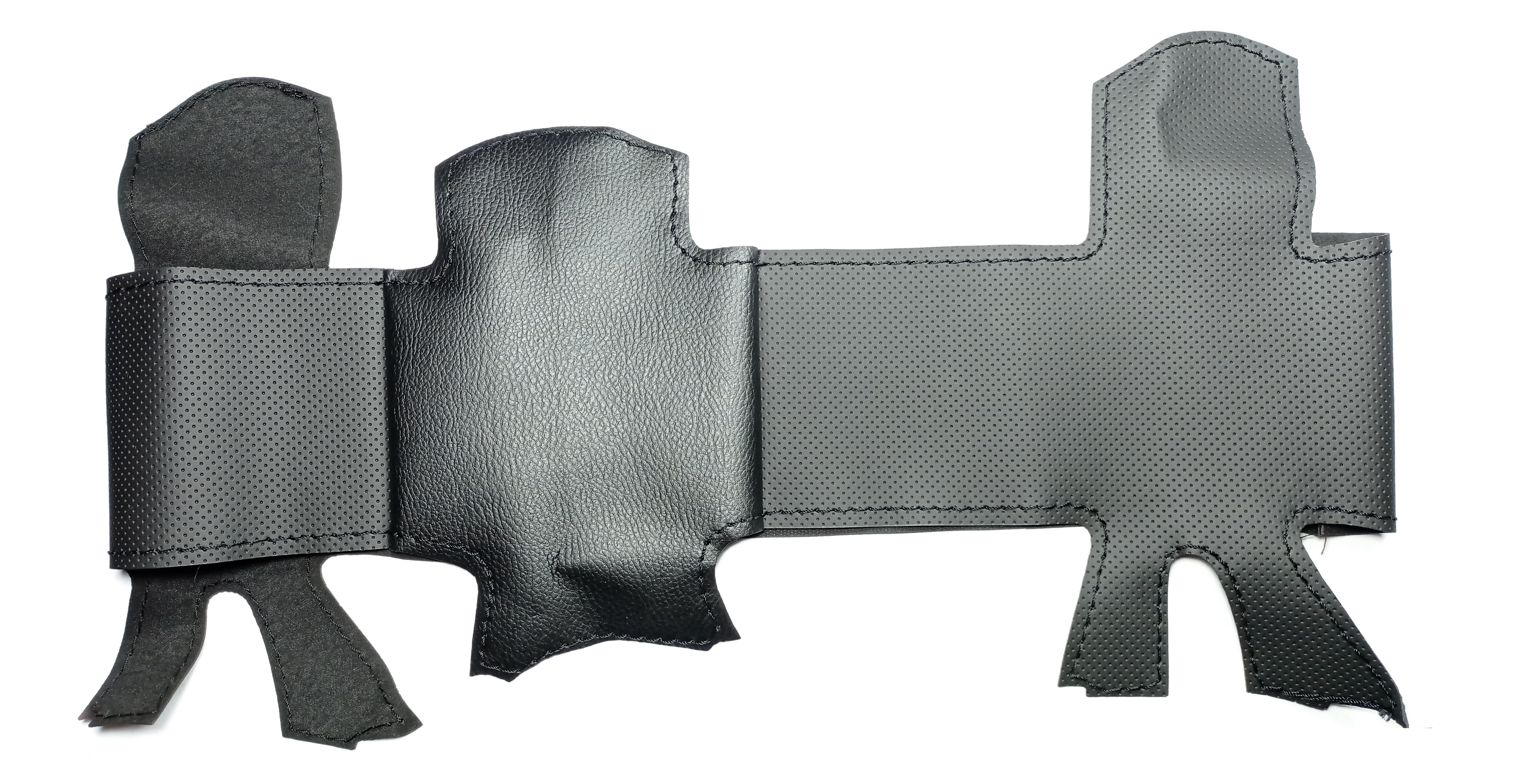 Cubierta para el Volante para AUDI Q3 Q5 (2013-2015) Eco Cuero Para coser