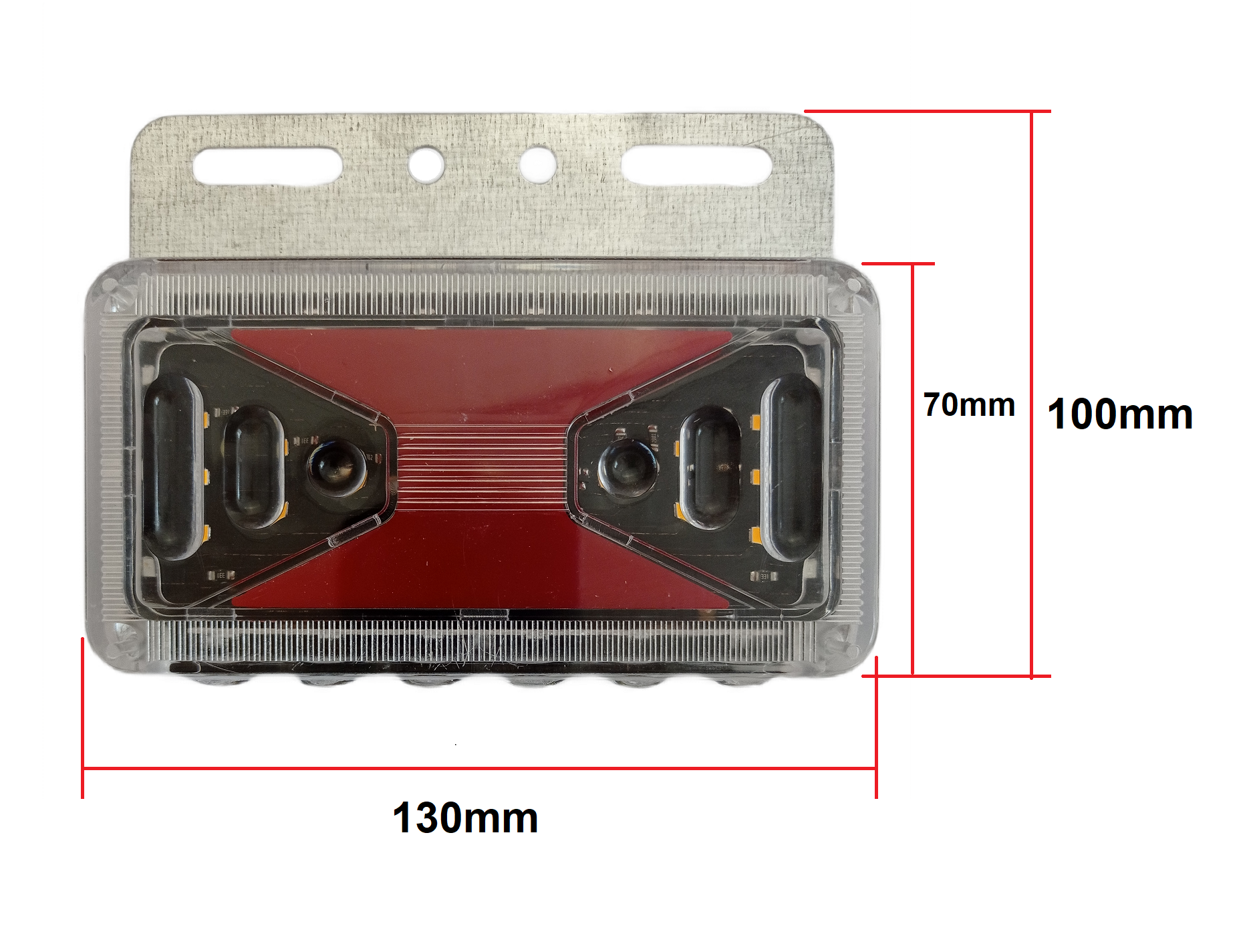 30 Led Feux Lampe Lateraux Arriere pour remorque camion caravane 12v  24v