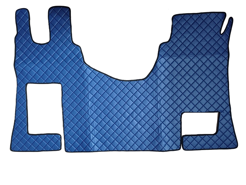 Mercedes Actros MP4 Automat Bla Lær Matter Motorkassetrekk Gulvmatter Latebil