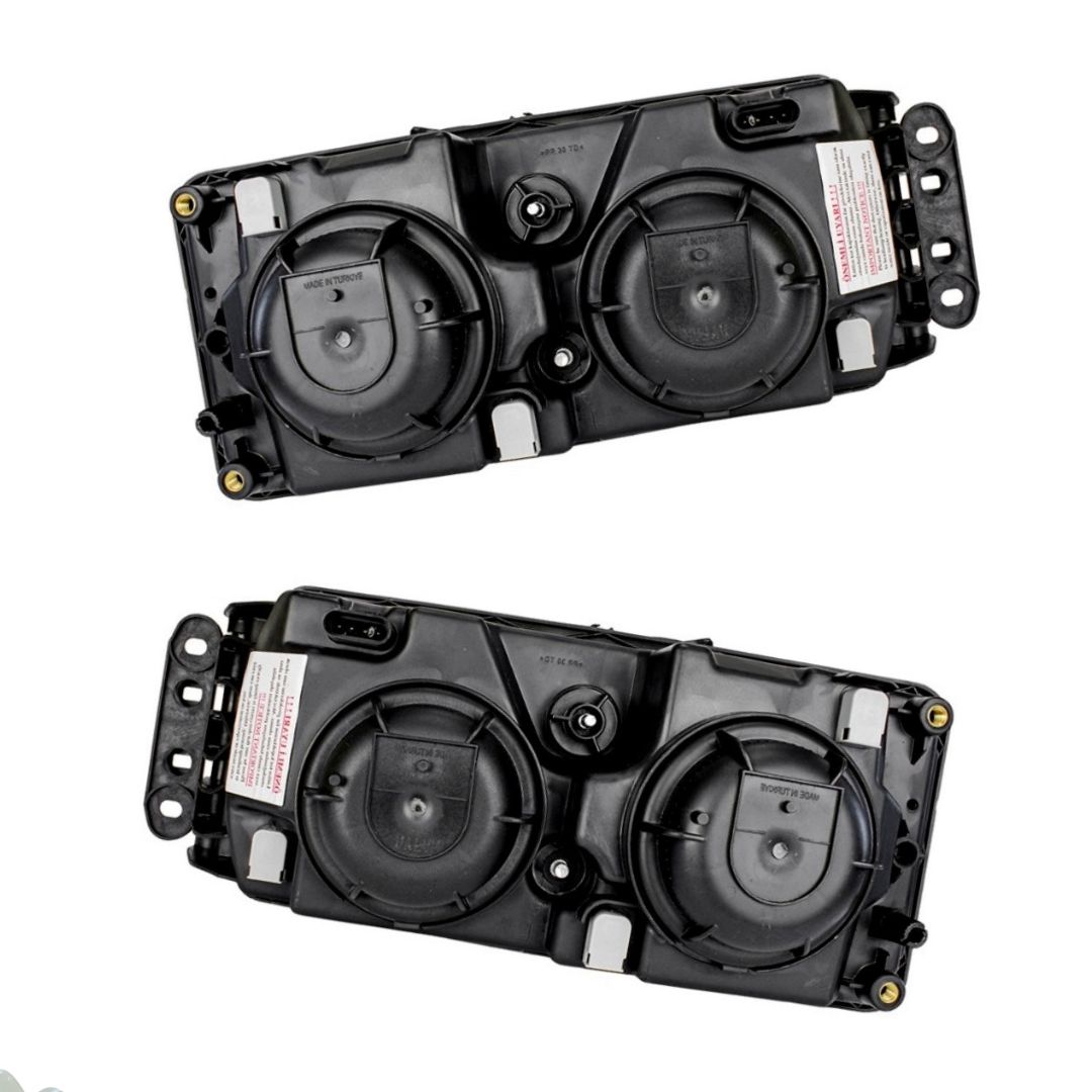 Set Höger Vänster IVECO EuroCargo,Stralis,Tector,Trakker Lastbil Strålkastare Framljus Lampa Manuell reglering 2007-2013