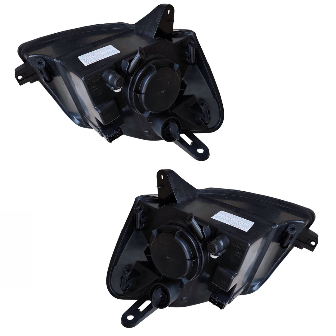 2 x Peugeot Partner 5F,Citroen Berlingo MF 2003-2008 Phares Feux Lampe Avant Droite Gauche Electrique avec Moteur