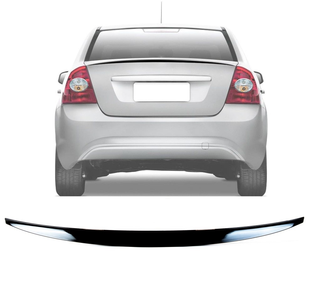 Aileron Arrière pour FORD FOCUS 2 2004-2010 Levre Becquet Brillant Noir Sport Tronc 