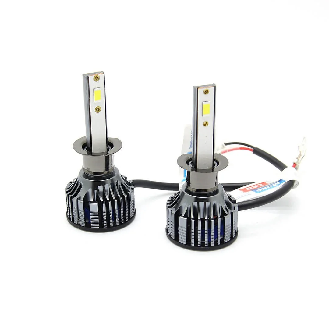 2 x LED H1 Photon Mono LED +3 Plus 12v 24v 70W 10000LM Lumini Lampa Faruri Becuri Auto Camoin Moto 