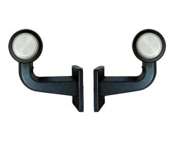 2 x Led Lampara Luces Laterales Gabarit de Remolque Camion 12V 24V