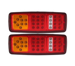 2 x Tail truck light ,Back Light ,trailer left right Vw,Iveco,Man Bus Van LED 24v