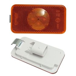 LED VOLVO FH FM FL ,RENAULT T Camion Prise Feux Lateral Gabarit Orange Réflecteur Droite Gauche E4