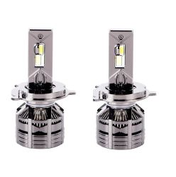 2 x LED H4 Scheinwerfer Lampen Autolichter Fahrzeug Hi/Low Beam LKW PKW 12V 24V Chip Led 80w 12000lm 6500K
