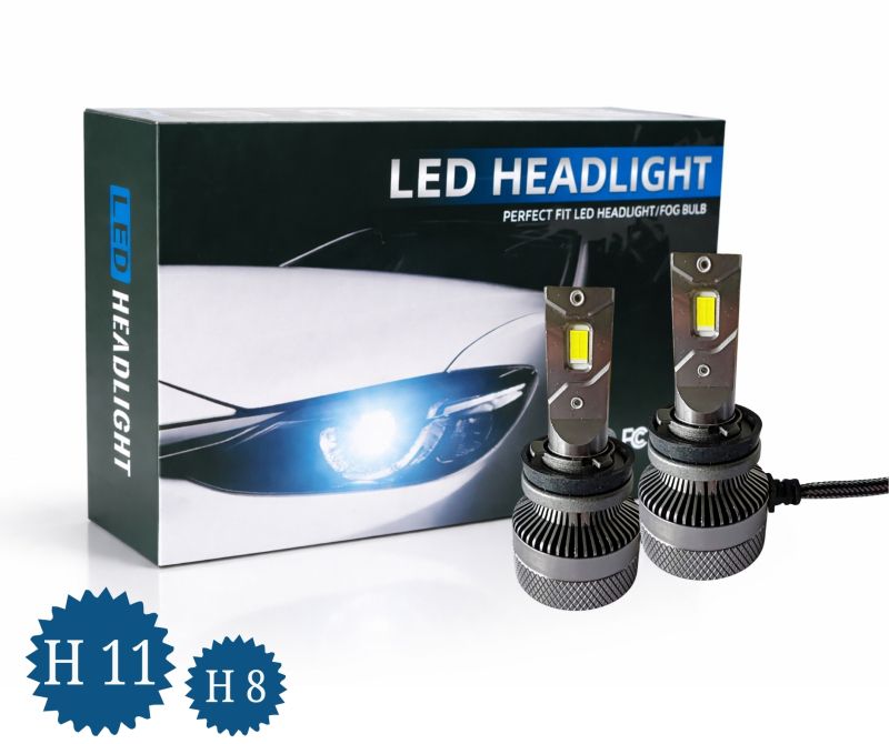 2 x LED H8 H11 12V 24V 16000LM 70W 6000K Headlights Bulbs Lamp Car Truck Lorry Lights Vehicle 