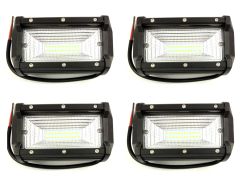 4 x 72W 24LED  lastebil, Lys, traktor, arbeidslys, dagslys, offroad ATV 10/48V