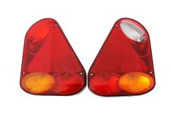 2 x Anhänger Lkw Wohnwagen Beleuchtung Heckleuchte Rückleuchte Licht Leuchten 12V