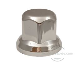 LKW Radmutter Abdeckkappen Sechskant kappen felgen Bolzenabdeckungen Chrom 32mm   