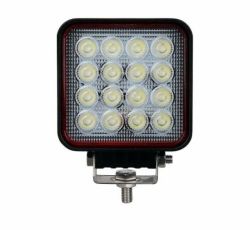 48W LED PRO Work lights 12V 24V Lamp Flood Square Light 