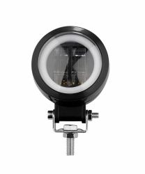 LED Round Work lights 12V 24V 20w 7D Car Truck 4WD Moto