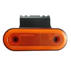 LED Neon Sidomarkeringsljus Orange E9 12V 24V