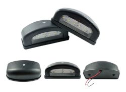 2 x 6 LED Nummerplåtsbelysning för Lastbil Släpvagn 12v 24v