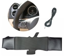Lenkrad Abdeckung Für VW PASSAT B7 Amarok Polo Öko-Leder 2011-2014 Zum Nähen