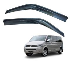 Déflecteur de vent et pluie pour VW TRANSPORTER T5 BUS VAN