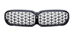 Kühlergrill für BMW G30 G38 2020+ Facelift Diamond Style Niere grill Schwarz