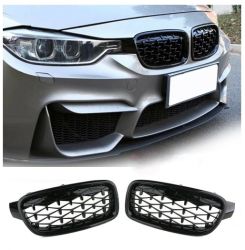 Grile frontal Rinichi pentru BMW F30 F31 F35 diamond Style Nergu