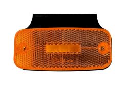Remolque Caravana Led Luces Lampara Laterales Naranja Orange12v 24v