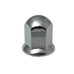 Rim Wheel Bolt Nut Caps Cover Chromed 33mm Truck Lorry