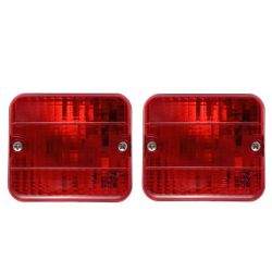 2 x Rückleuchten Heckleuchten Anhänger LKW PKW Glühbirne 12V E11