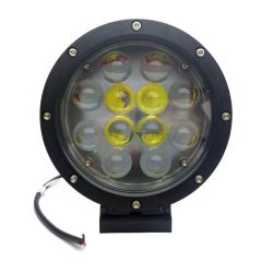 LED Runden 180mm 60W Arbeitsscheinwerfer Für PKW LKW Traktor Lampe 12V 24V