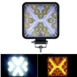 16 LED Arbeitsscheinwerfer Scheinwerfer Lamp 12V 24V Für PKW LKW Traktor Arbeitslicht Leuchten