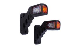 2 x Feux de gabarit Feux cote contour camions remorque LED 12/24V 