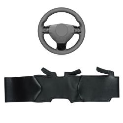 Funda Cubierta Volante para Opel Astra H,Zafira B,Corsa ,Vectra C, Signum Eco Cuero Para coser