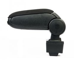 Audi A3 S3 8L 1996 - 2003 Car Auto Armrest Centre Console Arm Storage Box Black Textile