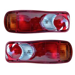 2 x Tail truck light ,Back Light with Socket,trailer left right ,Bulb light  Bus Van 12V