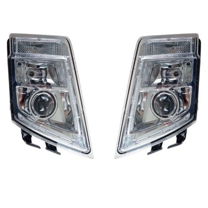 Set VOLVO FH,FM 2008-2014 Camion DRL Phares Feux Lampe Avant Droite Gauche avec Moteur