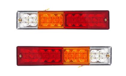 2 x Luz trasera del camión, remolque izquierda derecha Vw, Iveco, Man Bus Van LED 12v