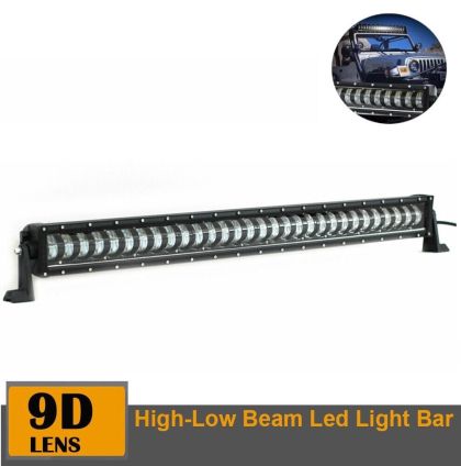 9D LED BAR Work Lights 88.5cm Hi/Lo 19200Lm 240W Lamp Auto SUV 10-30V