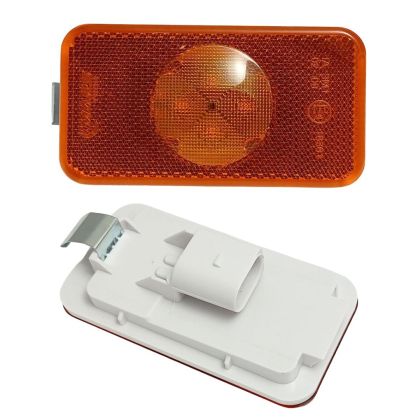 LED VOLVO FH FM FL ,RENAULT T Camion Prise Feux Lateral Gabarit Orange Réflecteur Droite Gauche E4