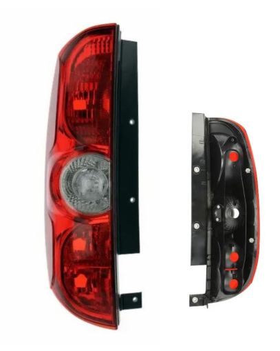 Links FIAT DOBLO 2009-2014,OPEL COMBO 2012-2016 Eine Tür Heckleuchten Rücklicht Rückleuchten 
