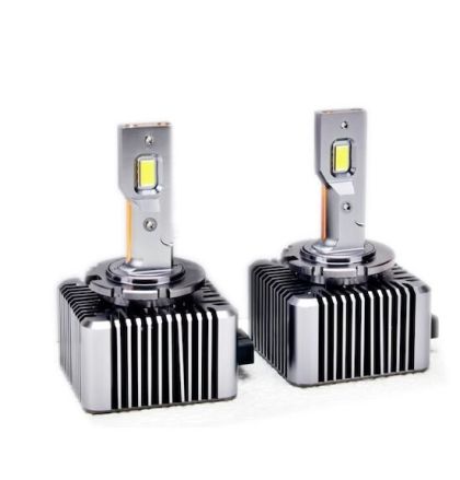 2 x Led D1S Xenon 12-24V 8600lm Canbus Ljus Lampa Bilstrålkastare Lyspærer Strålekaster Lasbil Moto 6500K 