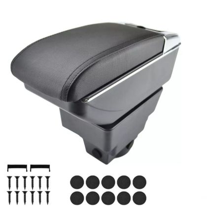 OPEL ASTRA J 2009-2018 Reposabrazos Central Apoyabrazos para Coches Cuiero Negro