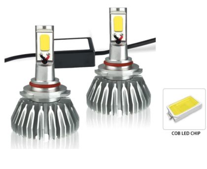 2 x COB LED H7 12V/24V 48W 6000lm 6000K Canbus aucune Erreur Feux Ampoules Lampe Feux de Camion Voiture Véhicule Phares 