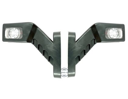 2 x Position lights led lights marker light indicator light truck trailer Led E20 12/24V