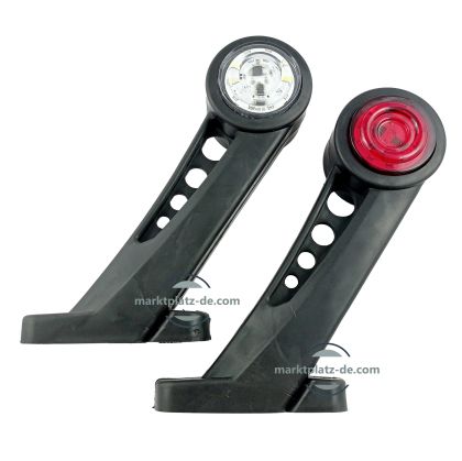 2 x 10 LED feux cote lateral remorque camions  24V