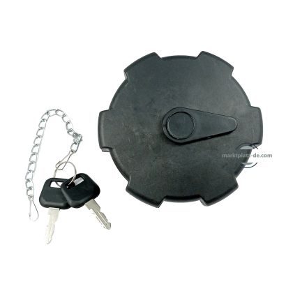 Tankdeckel mit 2 Schlüssel Schwarz Verriegelung Lkw Mercedes,Atego,Actros,Axor,Man,Renault,Daf
