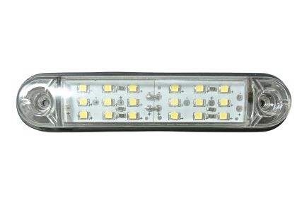 18 Led Feu Indicateur de position latéral ,remorque camion  blanc 12V 24V