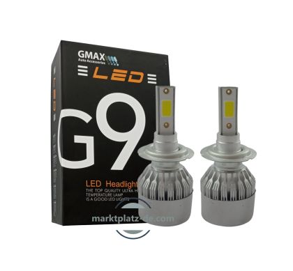 2 x LED H7 Feux, ampoules à LED, feux de voiture, feux de véhicule ,phares 60w 13000lm
